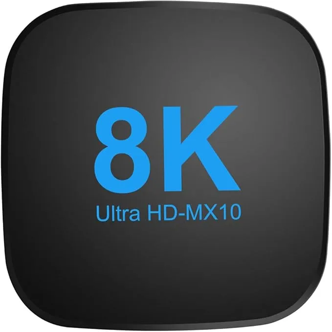 Transpeed Android 13 TV Box 8K - miracast, dual wifi, Bluetooth, HDMI, Trådlöst