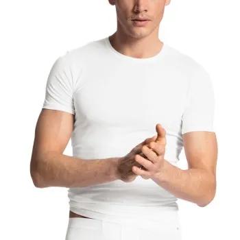 Calida Evolution T-Shirt 14661 Vit 001 bomull Large Herr