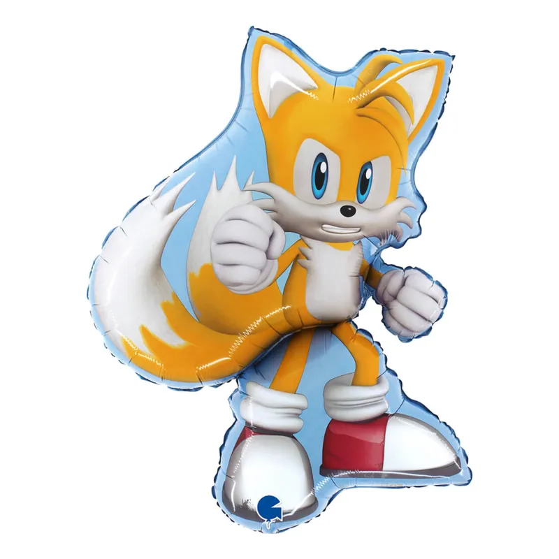 Folieballong Sonic Miles Tails Power 66 Cm