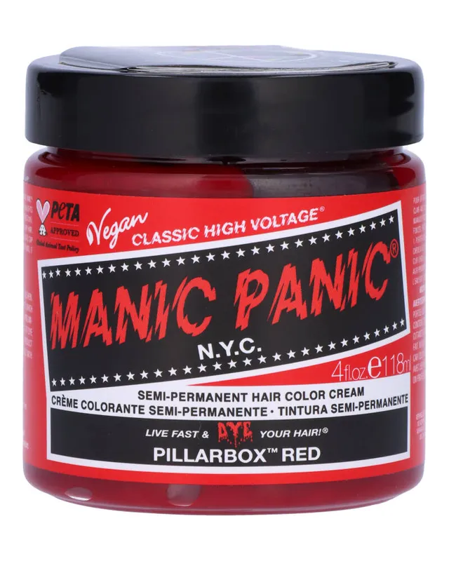 Manic Panic Semi-Permanent Color Cream Pillarbox Red 118 ml