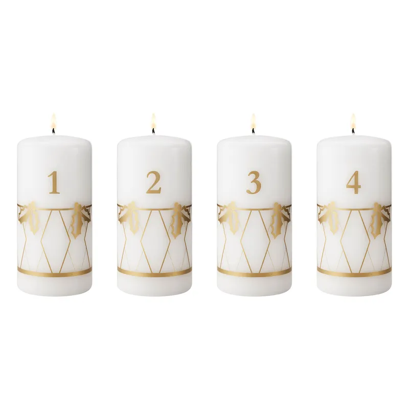 Georg jensen Classic Christmas 2026 adventsljus 4 st, guld