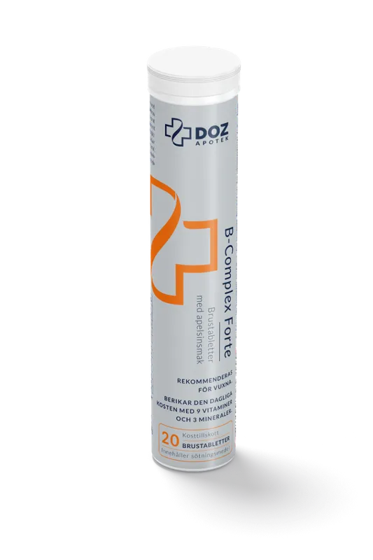 Doz Apotek B-Complex Forte Brus 20 st