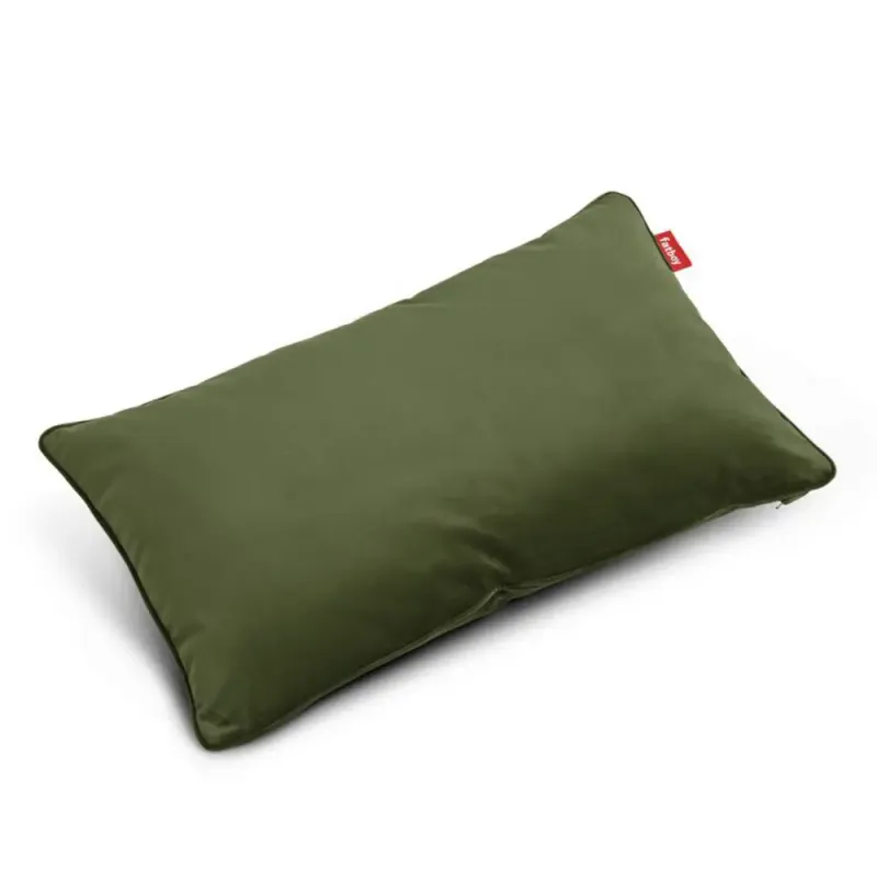 Fatboy, recycled king prydnadskudde velvet deep green