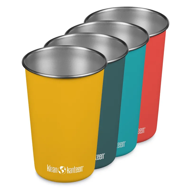 Klean kanteen Steel Pint stålmugg 473 ml 4-pack, evening sky