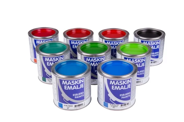 Maskinemalj, MF röd - 75004