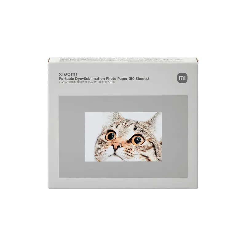 Xiaomi Portable Dye-Sublimation Photo Paper Stickers (50 Sheets)