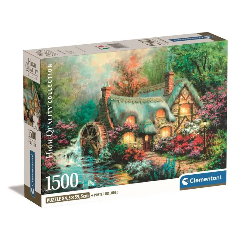 CLEMENTONI Pussel 1500 Pcs CB High Quality Collection Country Retreat