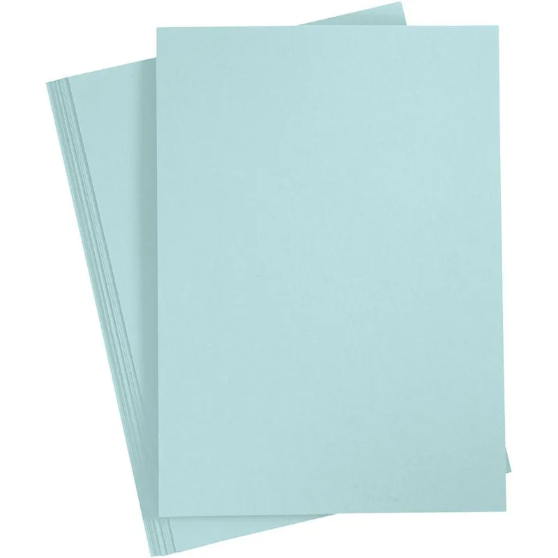 Papper, A4, ark 210×297 mm, 80 g, ljusblå, 20 st./ 1 förp.