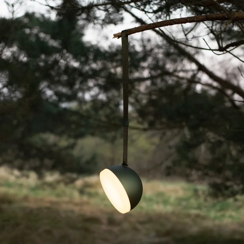 Sphere Portable IP67 Deep Green - New Works – Terrass – Design – Aluminium – Rund