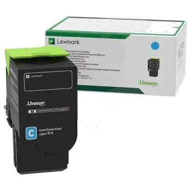 Lexmark 78C0U20 Tonerkassett cyan, 7000 sidor