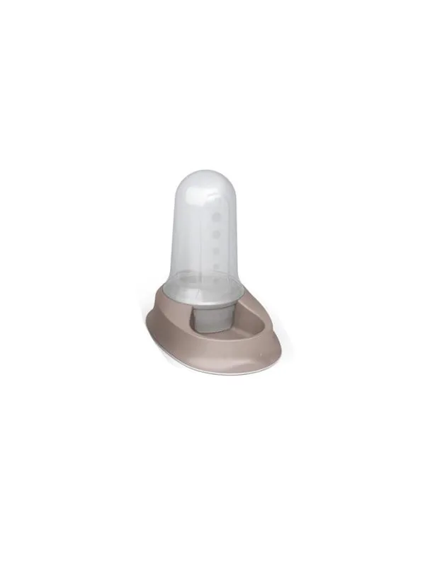 Stefanplast Chic foder- och vattendispenser, sand, 3,5
