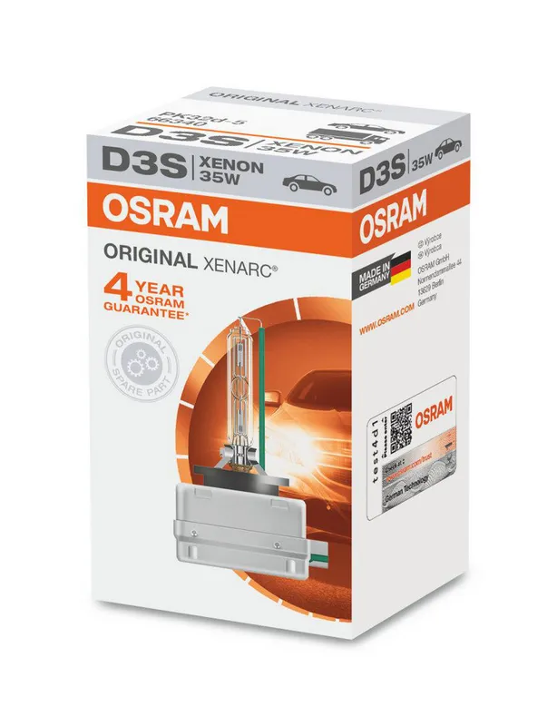 Osram D3S 35W 4300k XENARC Original xenon lampor 2-pack