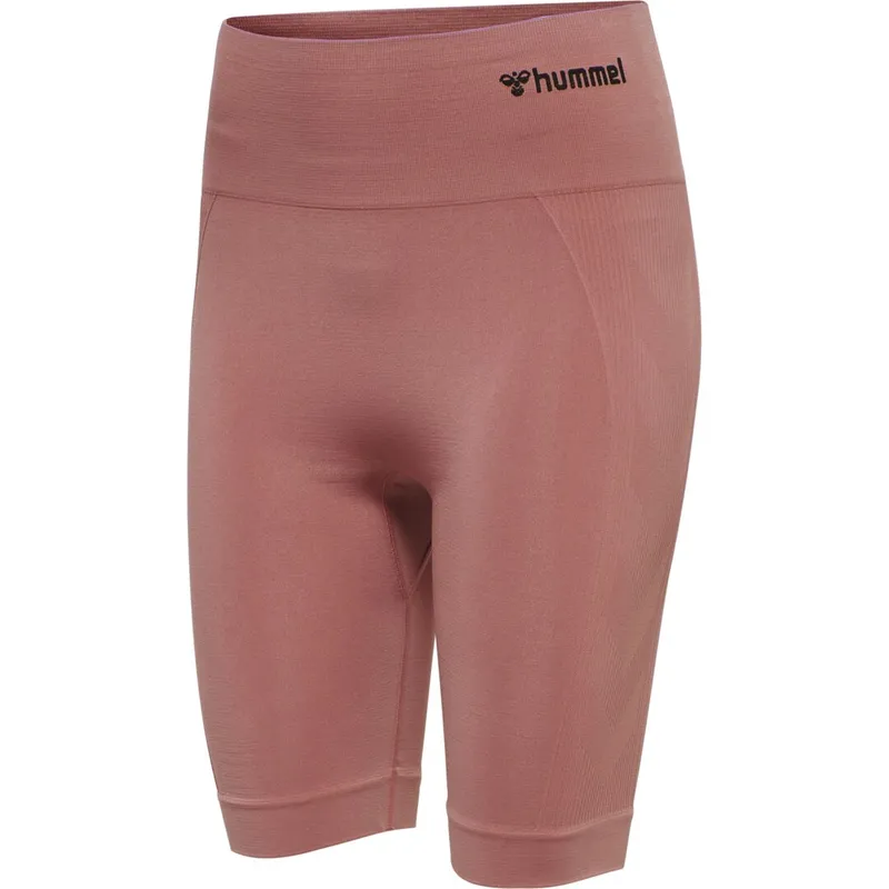 Hummel TIF Seamless Cycling Shorts - Withered Rose - Small - Kvinnor