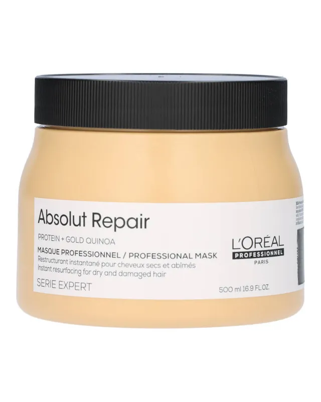 Loreal Absolut Repair Protein + Gold Quinoa Mask 500 ml