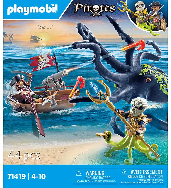 Playmobil Pirates – Strid mot den gigantiska bläckfisken – 71419