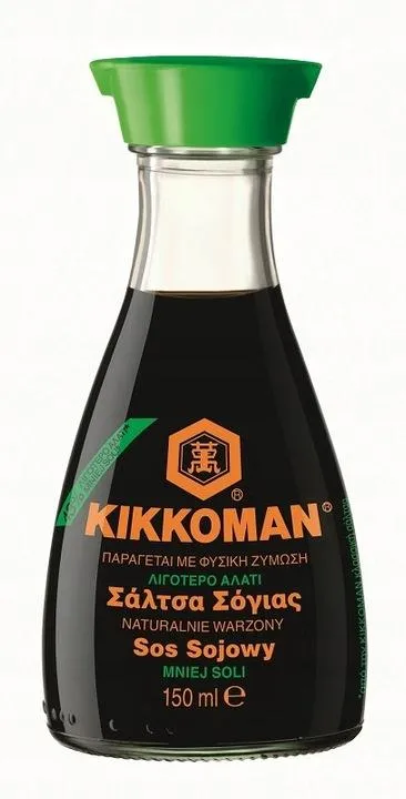 Kikkoman Soy Sauce 43% Lägre Salthalt 150ml