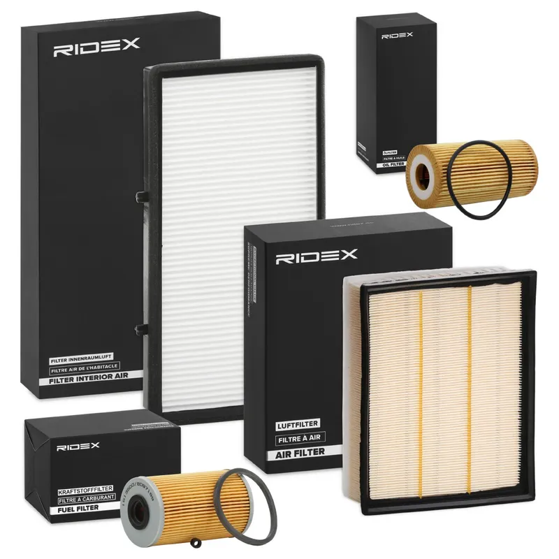 Filtersats RIDEX 4055F12424