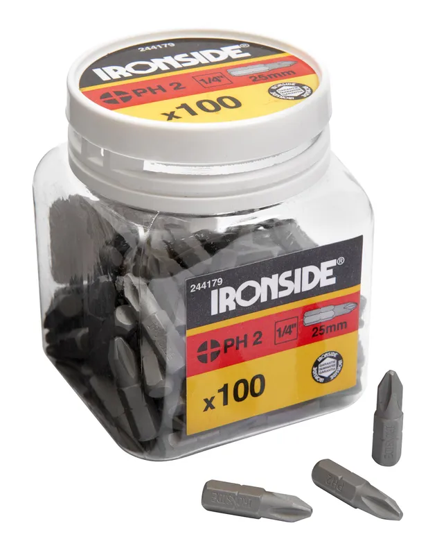 Ironside 201654 Bits torx, 25 mm, 100-pack TX25