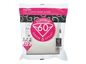 Hario V60 Pappersfilter 1-4 Koppar 100 st
