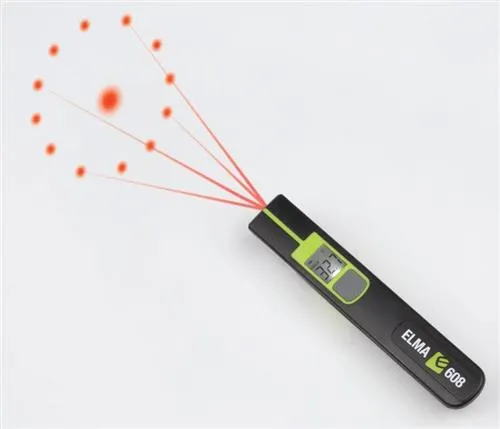 Elma Instruments Elma 608 miniature infrared thermometer in convenient pen si
