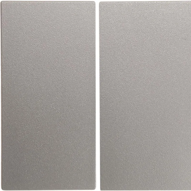 Hager 16231404 Vippa dubbel Silver