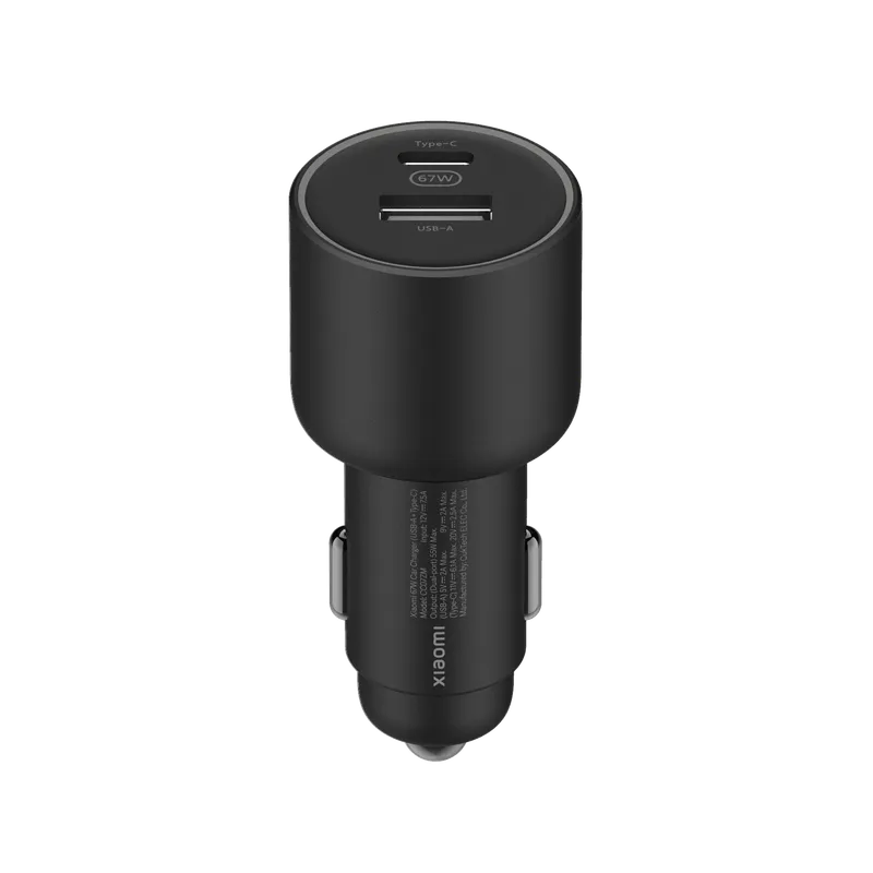 Xiaomi 67W Car Charger (USB-A + Type-C)