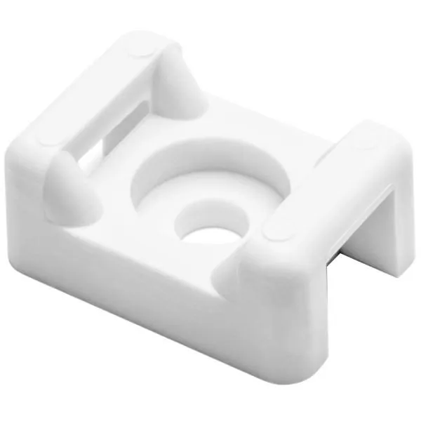 Hellermann Tyton CTM110C2 Skruvankare vit, 100-pack