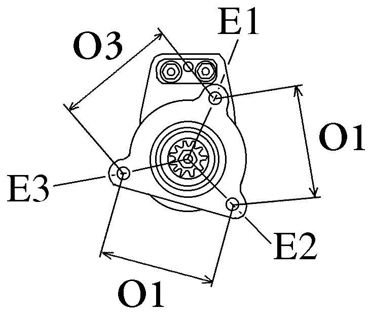 HC-Cargo F 032 110 205 Startmotor