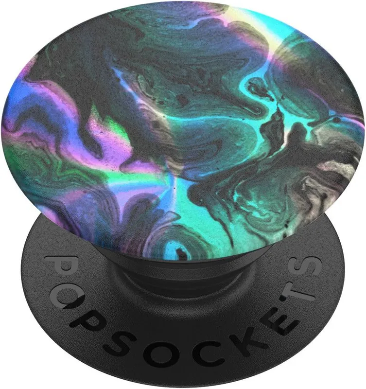 POPSOCKETS Oil Agate Avtagbart Grip med Ställfunktion