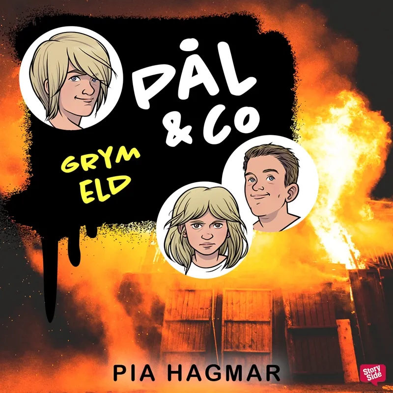 Grym eld, Ljudbok