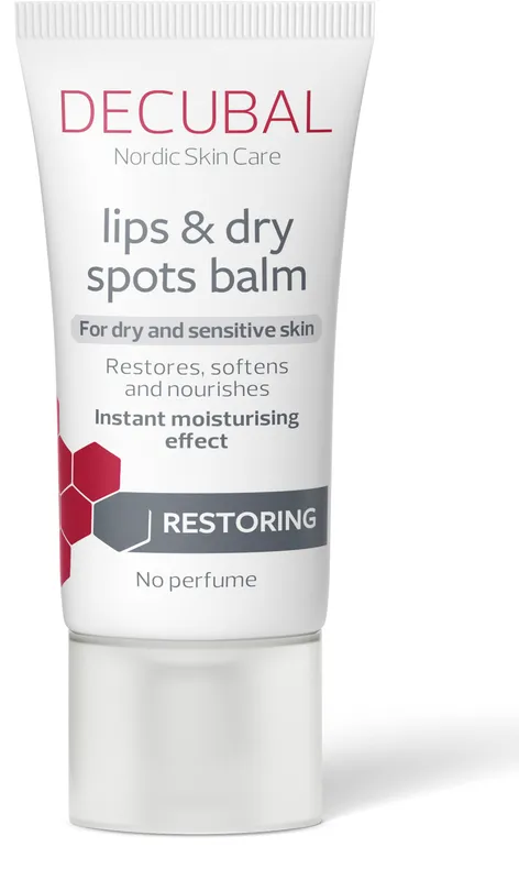 Köp 2 få 25% | Decubal Restoring Lips & Dry Spots Balm 30 ml