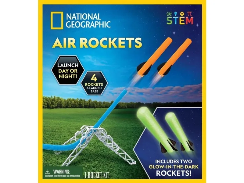 National Geographic Air Foam Rocket – National Geographic – Leksaksaffären