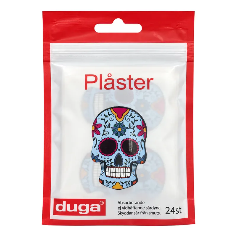 Plåster Döskallar - 24-pack