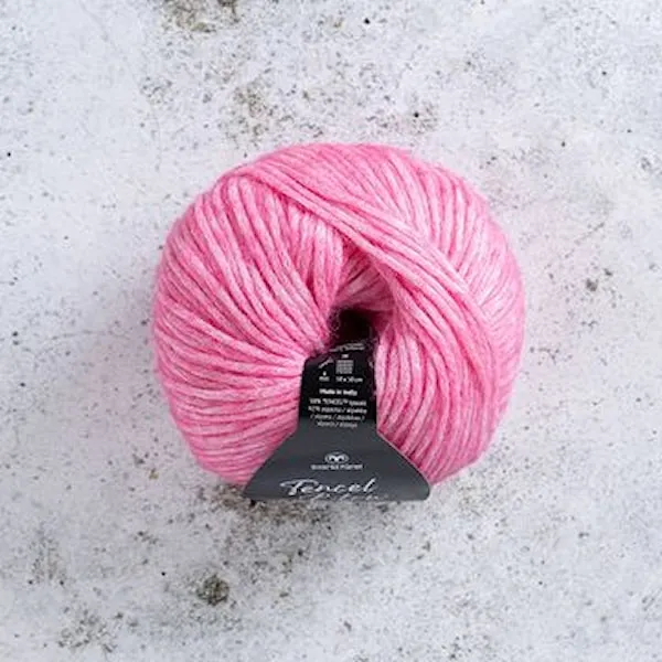 Tencel Blow Alpacka mix garn 50g Kiss Cam 101 Svarta Fåret