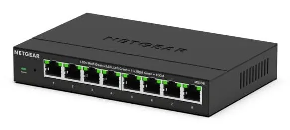 Netgear MS308E 8-port 2.5G Multi-Gigabit Ethernet Plus Switch
