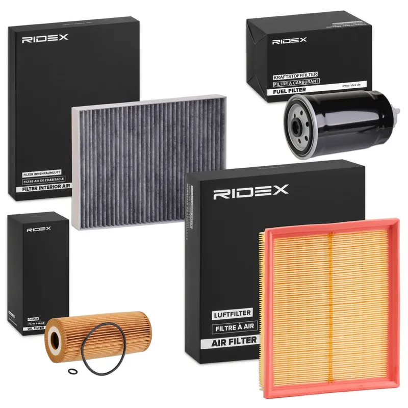 Filtersats RIDEX 4055F11401