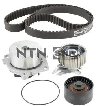 Kamremssats med vattenpump SNR KDP458.370