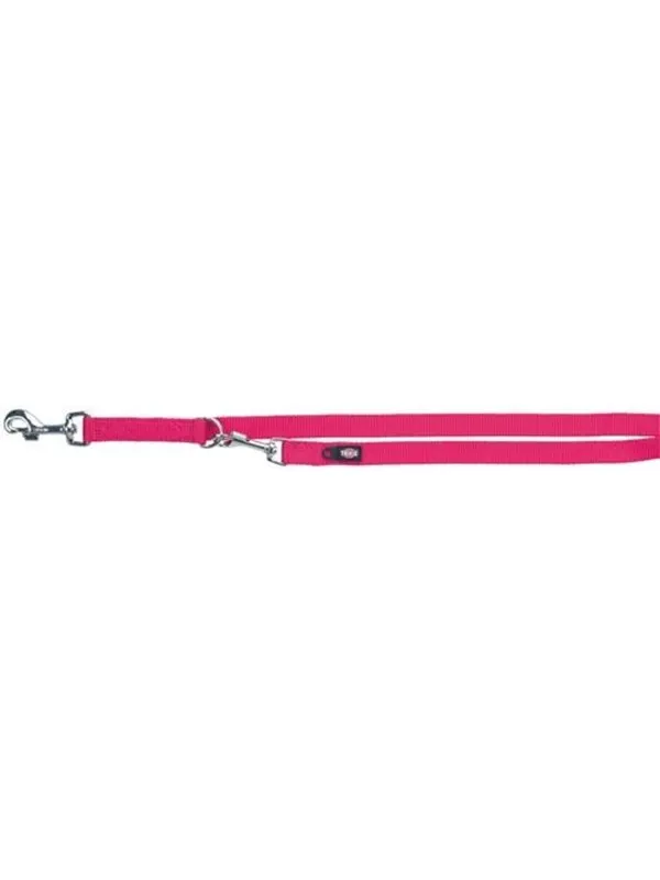Trixie Premium adjustable leash M-L: 2.00 m/20 mm fuchsia