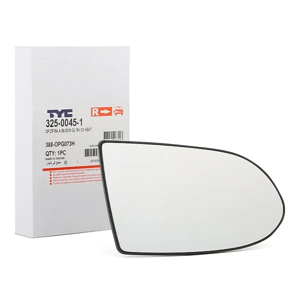 Backspegelglas TYC 325-0045-1
