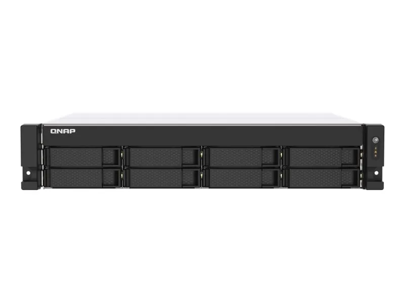 Qnap Ts-873aeu-rp Nas Rack (2u) Ryzen Embedded V1500b 4 Gb Ddr4 0 Tb Quts Hero Svart