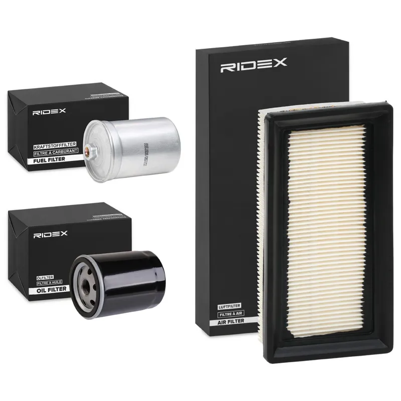 Filtersats RIDEX 4055F7589
