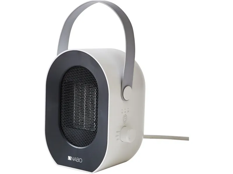 Nedis NABO HT 650 Ceramic Fan Heater creme/white