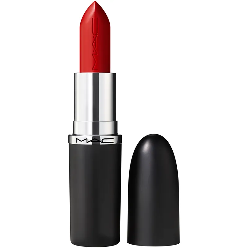 MAC Cosmetics Macximal Sleek Satin Lipstick Left On Red – 3 g
