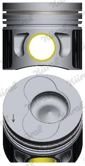 Kolv NÜRAL 87-139507-20