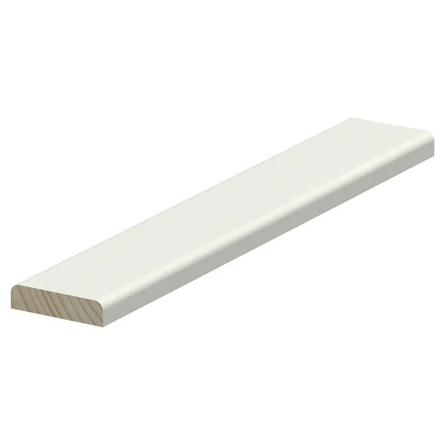 8X33 FOGLIST VITMÅLAD L=2,4M FURU RAW (20) | Beijerbygg Byggmaterial