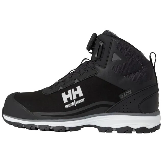 Helly Hansen Workwear Chelsea Evolution 2 Skyddskänga mid, svart, BOA, S3, HT wide 45