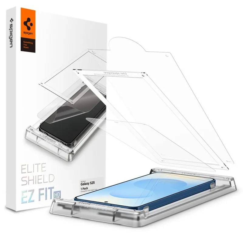 Spigen EliteShield EZ Fit HD 1 Pack - Samsung Galaxy S25