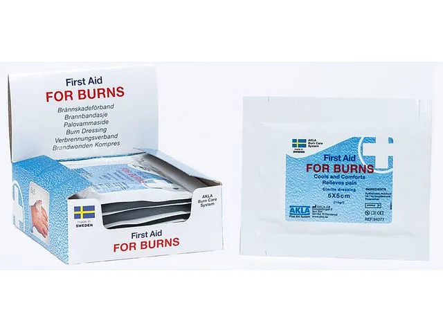 Brännskadekompress FOR BURNS 5×5 10/fp