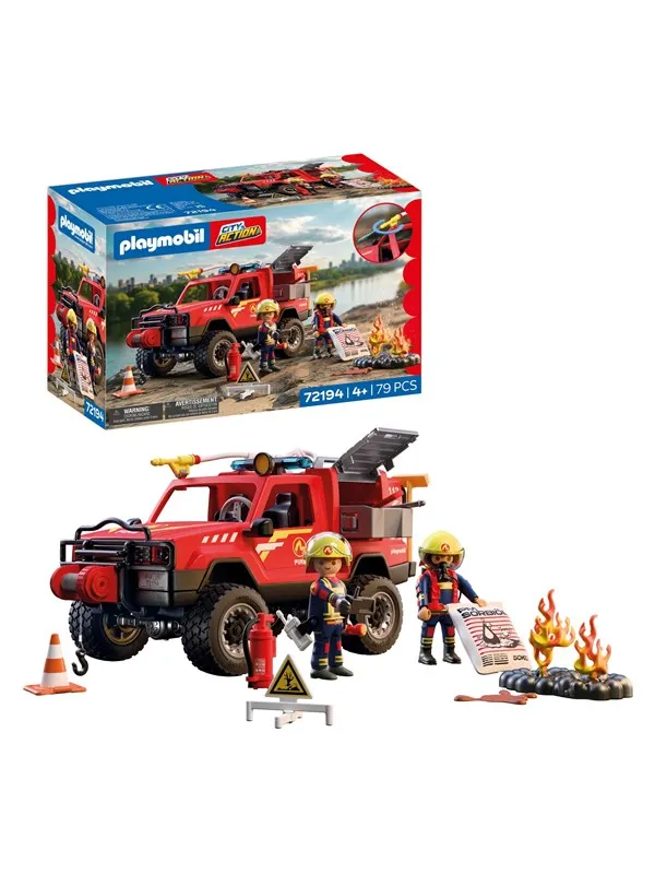 Playmobil City Action – Brandbilsupphämtning Truck 72194 – 79 De