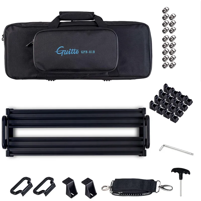 Guitto GPB-01 B pedalbord med väska, litet